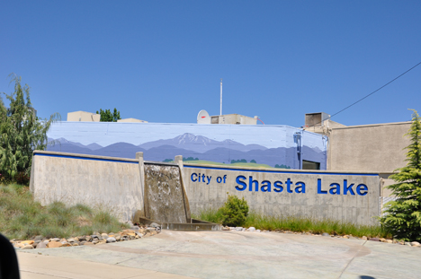wall  - city of Shasta Lake